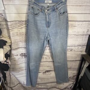 Abercrombie & Fitch 90’s Slim Straight Ultra High Rise Curve Love 28/6R